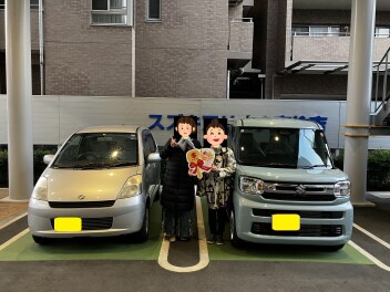 スペーシア　ご納車させていただきました！